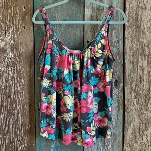Billabong Floral Tank Top Large